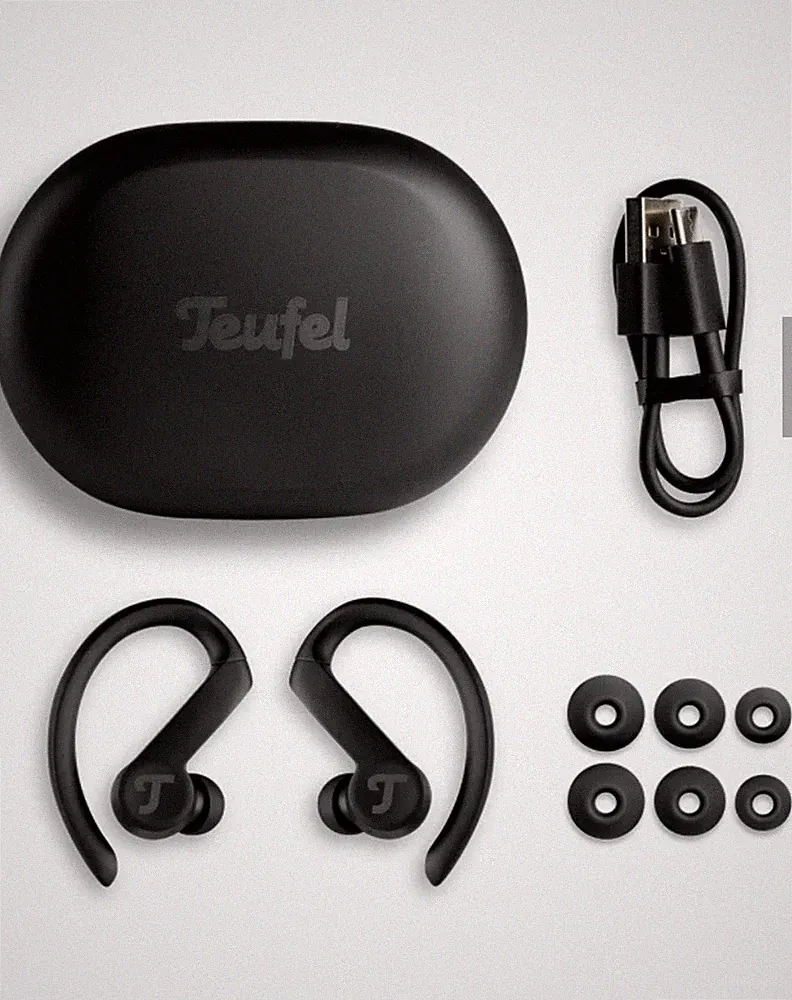 Teufel AIRY TWS Bluetooth In-Ear Kopfhörer - Night Black