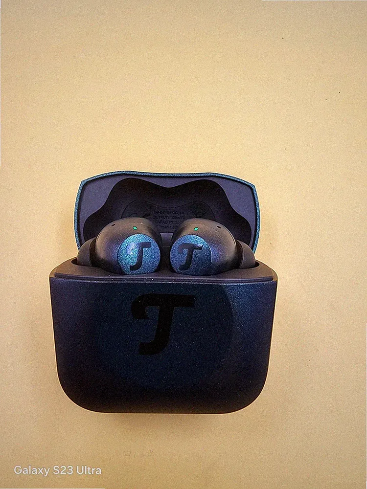 Teufel Airy TWS Pro In Ear Kopfhörer in Cosmic Teal mit Bluet. Freispr. Noice C.