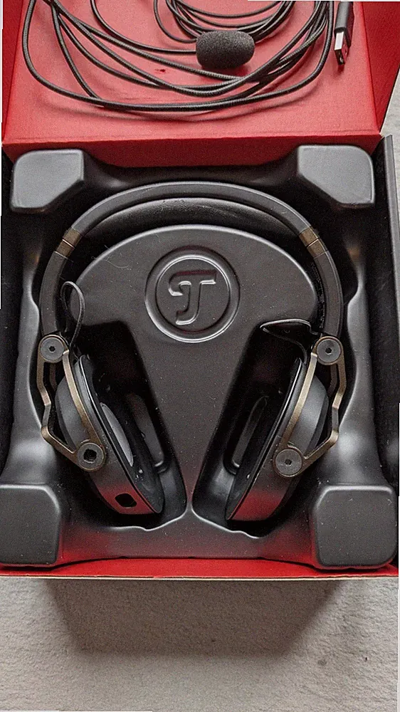 Teufel CAGE Gaming-HD-Headset Kopfhörer (OHNE Ohrpolster)