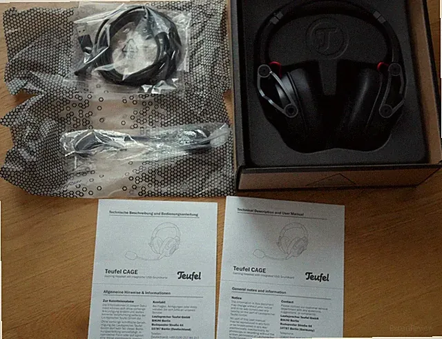 TEUFEL CAGE GAMING HEADPHONE HEADSET