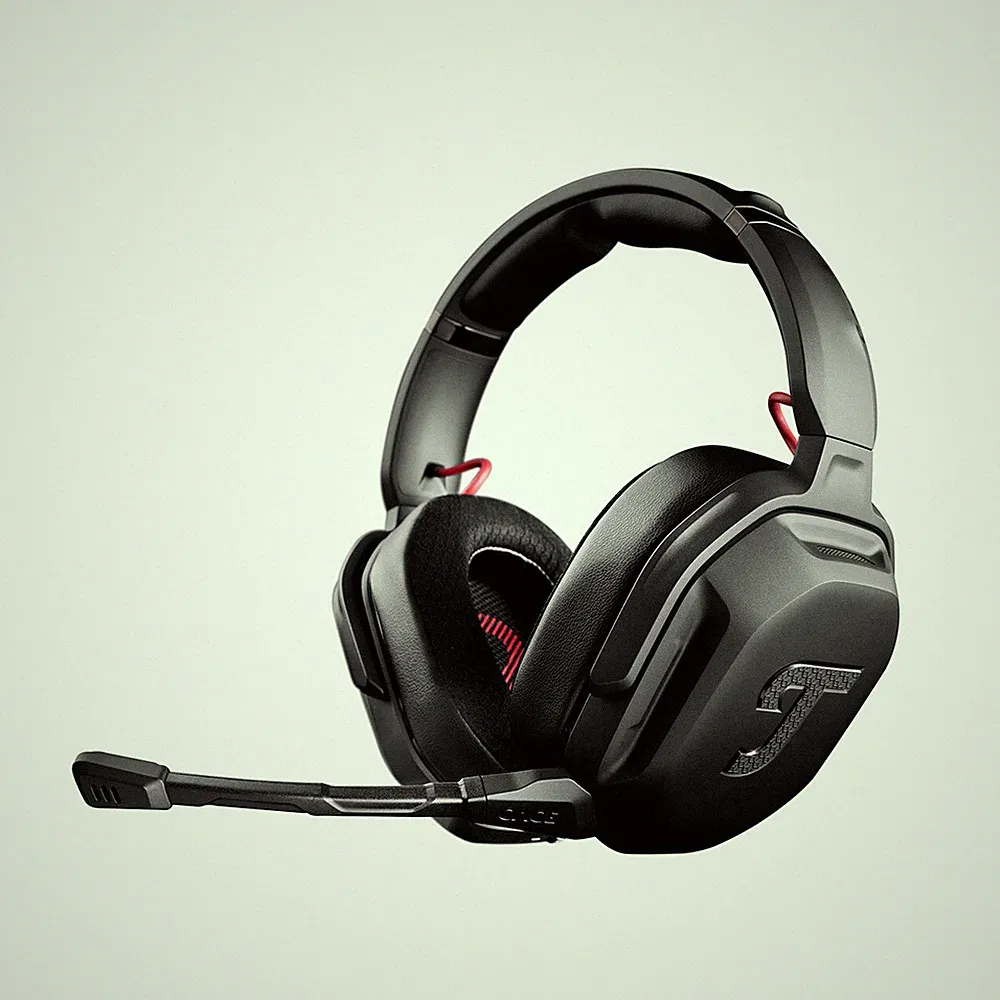 TEUFEL CAGE PRO - Spielfreudiges Wireless Gaming-HD-Headset 7.1 Virtual Surround