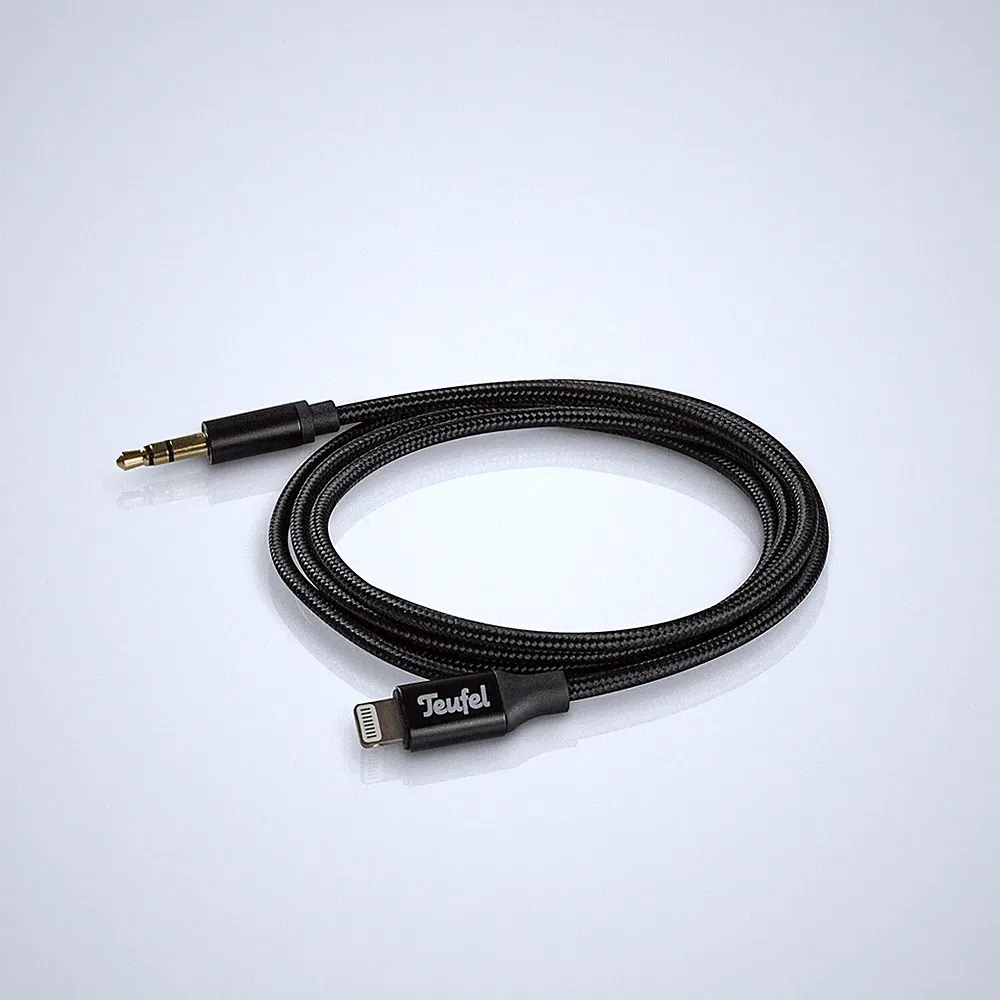 Teufel Lightning auf Kopfhöreranschluss Kabel Adapter
