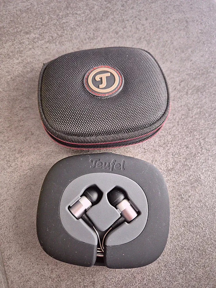 Teufel MOVE PRO - Silber In-Ear Kopfhörer Headphones Klinke Stereo Musik