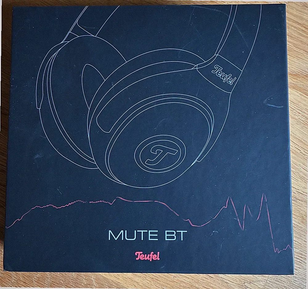 Teufel MUTE BT Bluetooth Over-Ear-Kopfhörer - Schwarz, neuwertig