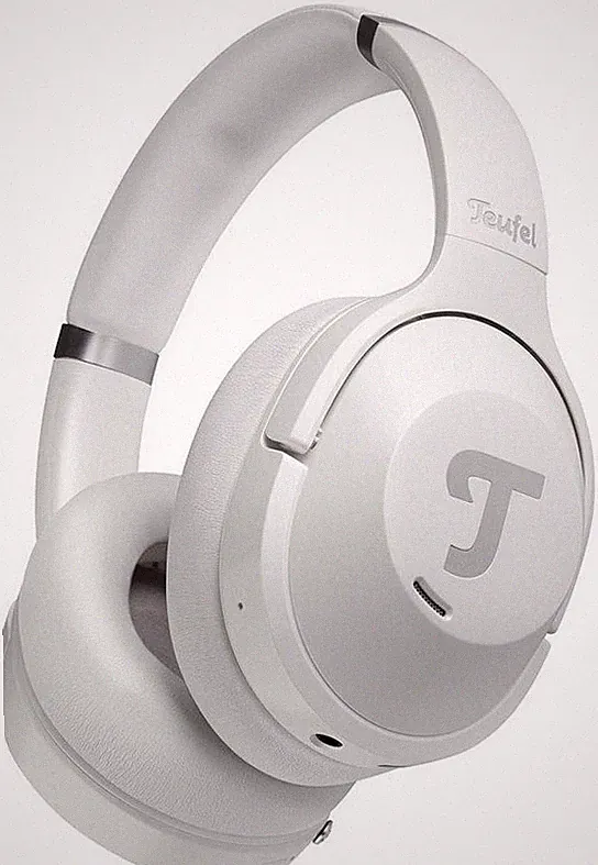 Teufel REAL BLUE NC 3 Bluetooth Over Ear Kopfhörer ANC Weiß USB C