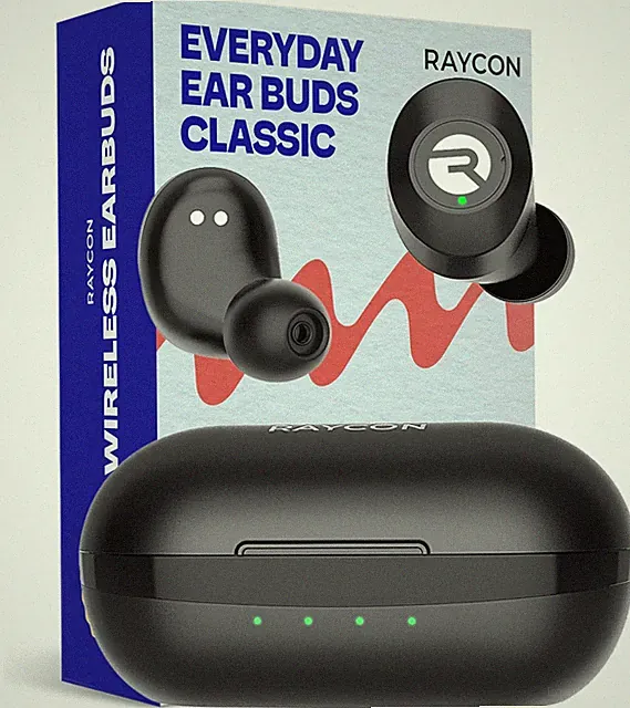 the Everyday Kabellose Bluetooth-Ohrhörer Mit Mikrofon – Stereo-Sound In-Ear-Blu