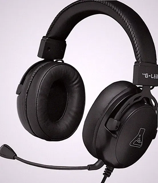 THE G-LAB Korp Titanium - Gaming Headset - Kabelgebundenes Gaming-Headset