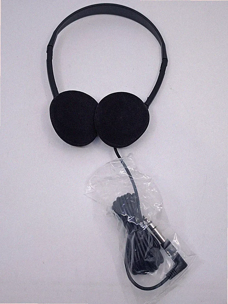 the t.bone HP 66 Kopfhörer Stereo Leicht On-Ear 3,5mm 6,3mm Adapter Neu_0,129_5