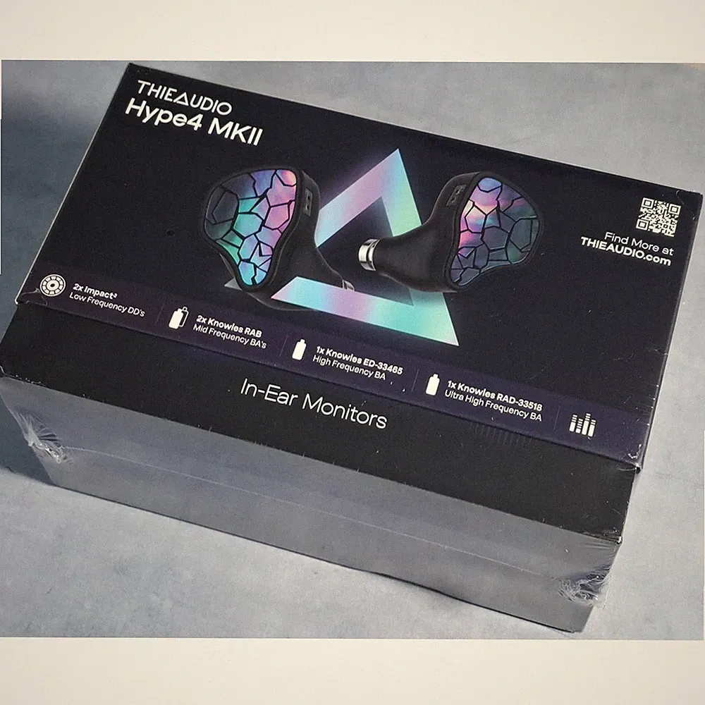 THIEAUDIO Hype 4 MKII In-Ear Kopfhörer Hybrid Treiber 2DD 4BA CNC Aluminium IEM