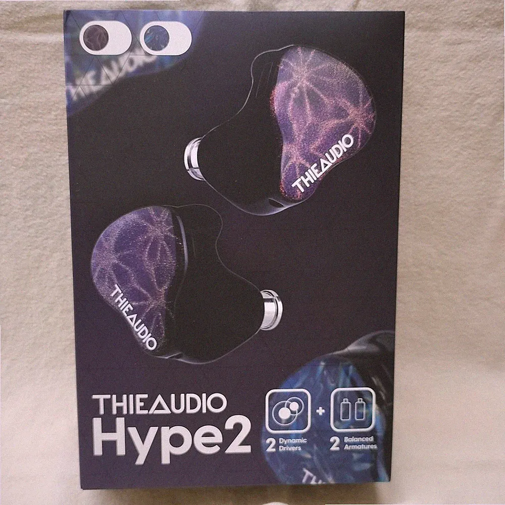 THIEAUDIO HYPE2 In-Ear Kopfhörer 2DD 2BA Hybrid Treiber 25Ohm 108dB 20Hz-40kHz