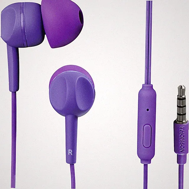 Thomson In-Ear Headset 3,5mm Klinke Ohrhörer Kopfhörer Mikrofon Fernbedienung