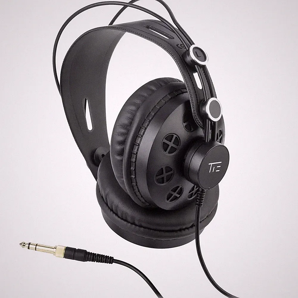 Tie Studio THP-580 Over Ear Kopfhörer kabelgebunden Schwarz Studio