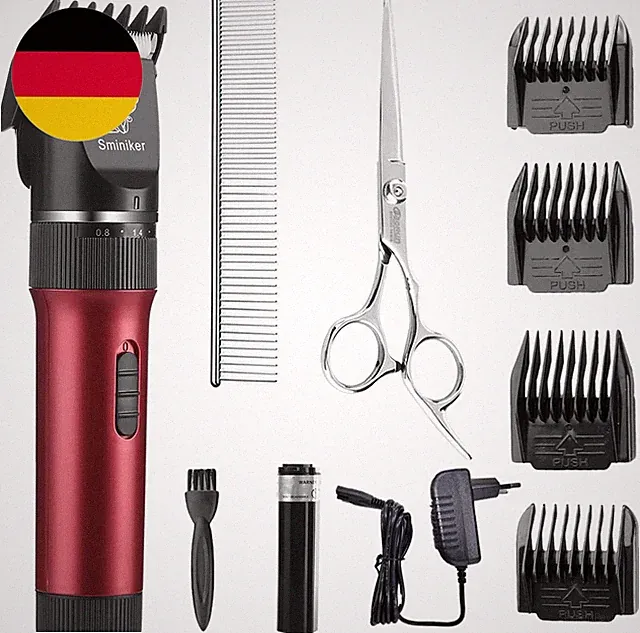 Tierhaarschneidemaschine Professionelle Ultraleise Wiederaufladbarer Kabelloser