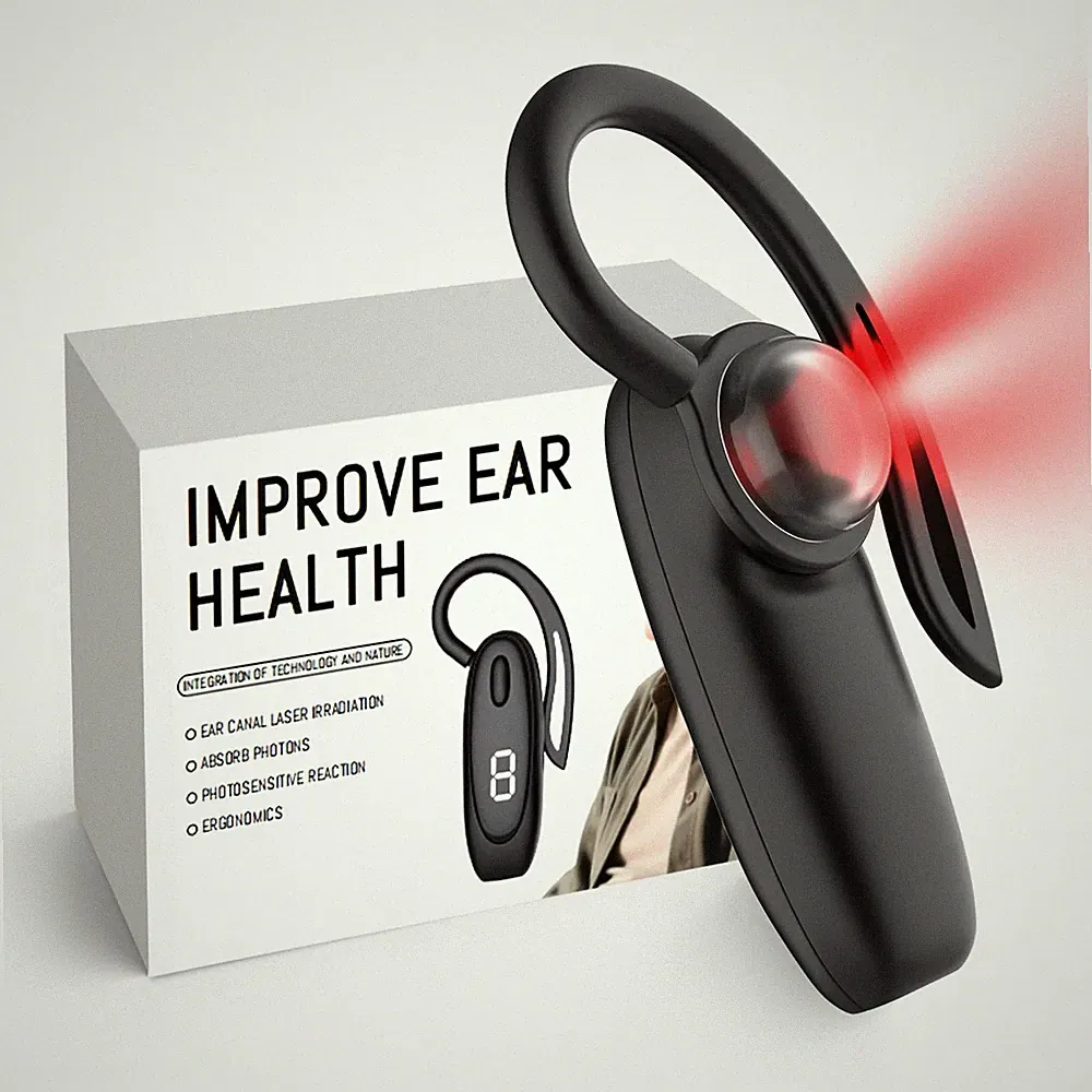 Tinnitus Infrarot Ohrstöpsel – Infrarot Kopfhörer Tinnitus mit 650 nm Wellenl...