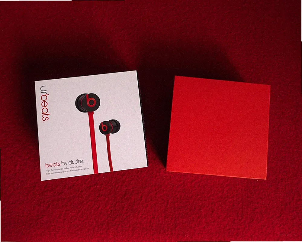 ✅TOP✅ beats by dr. dre 🎧 urBeats In-Ear Kopfhörer, Kabelgebunden AUX 3,5 mm Rot