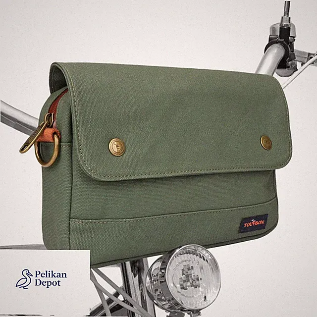 Tourbon Fahrradtasche Lenkertasche 2 Stück mit Loch für Kopfhör