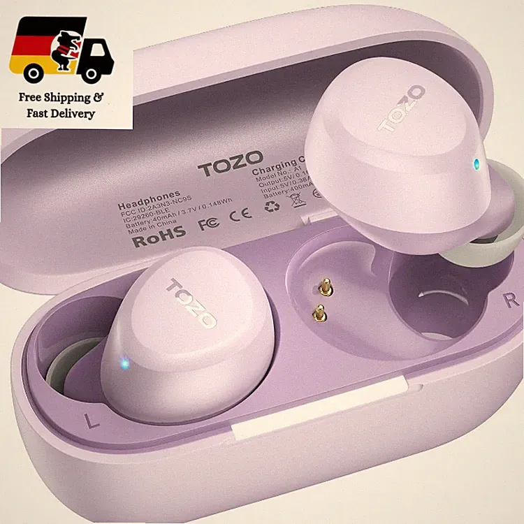 TOZO A1 Bluetooth Kopfhörer In Ear Kabellos 32 Std Wiedergabe IPX