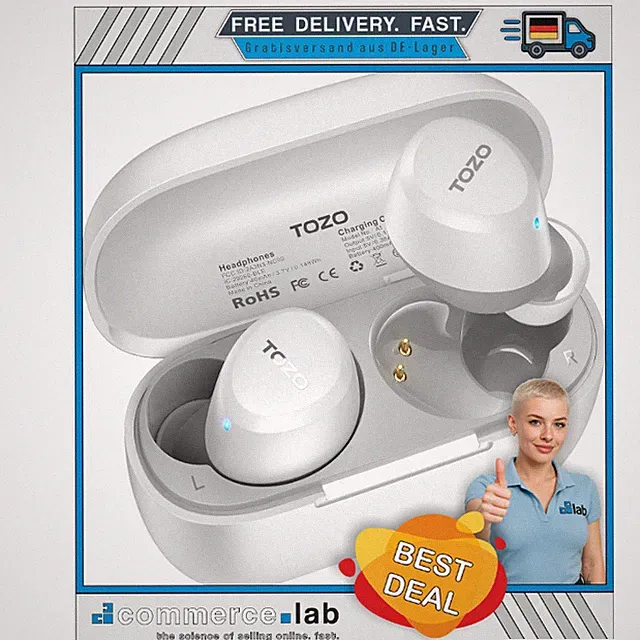 tozo a1 bluetooth kopfhörer wasserdicht 32 std 5.3