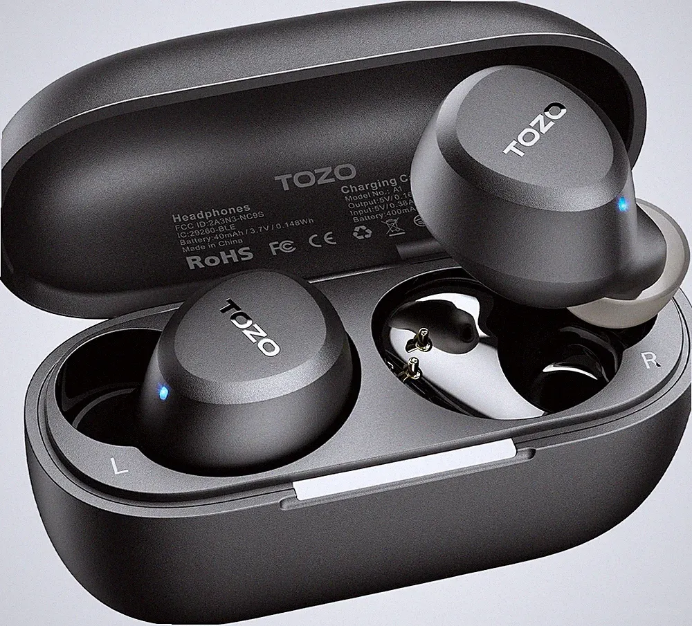 TOZO A1 Kabellose Bluetooth Kopfhörer In-Ear Mini Earbud App-Steuerung IP
