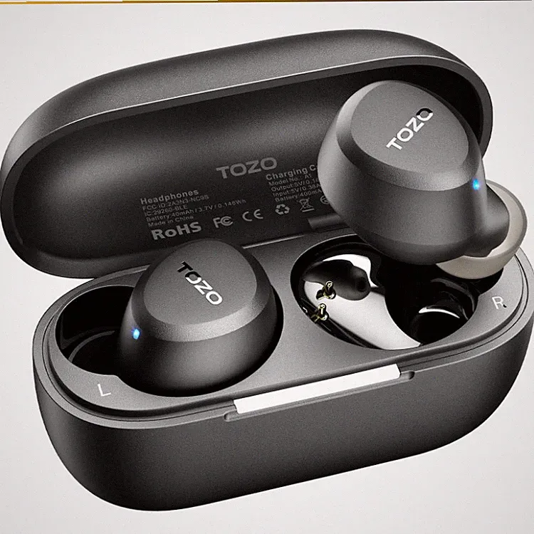 TOZO A1 Kabellose Bluetooth Kopfhörer In-Ear Schwarz Touch-Steuerung 32