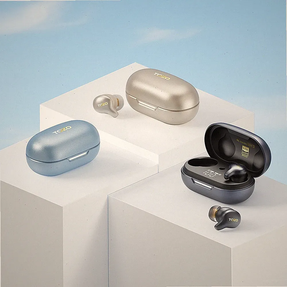 TOZO Golden X1 Kabellose In-Ear-Kopfhörer OrigX Pro, LDAC & Hi-Res Audio