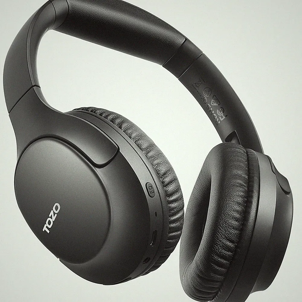 TOZO HA1 kabellose Over Ear Bluetooth 5.4 Kopfhörer mit ENC für klare Anrufe