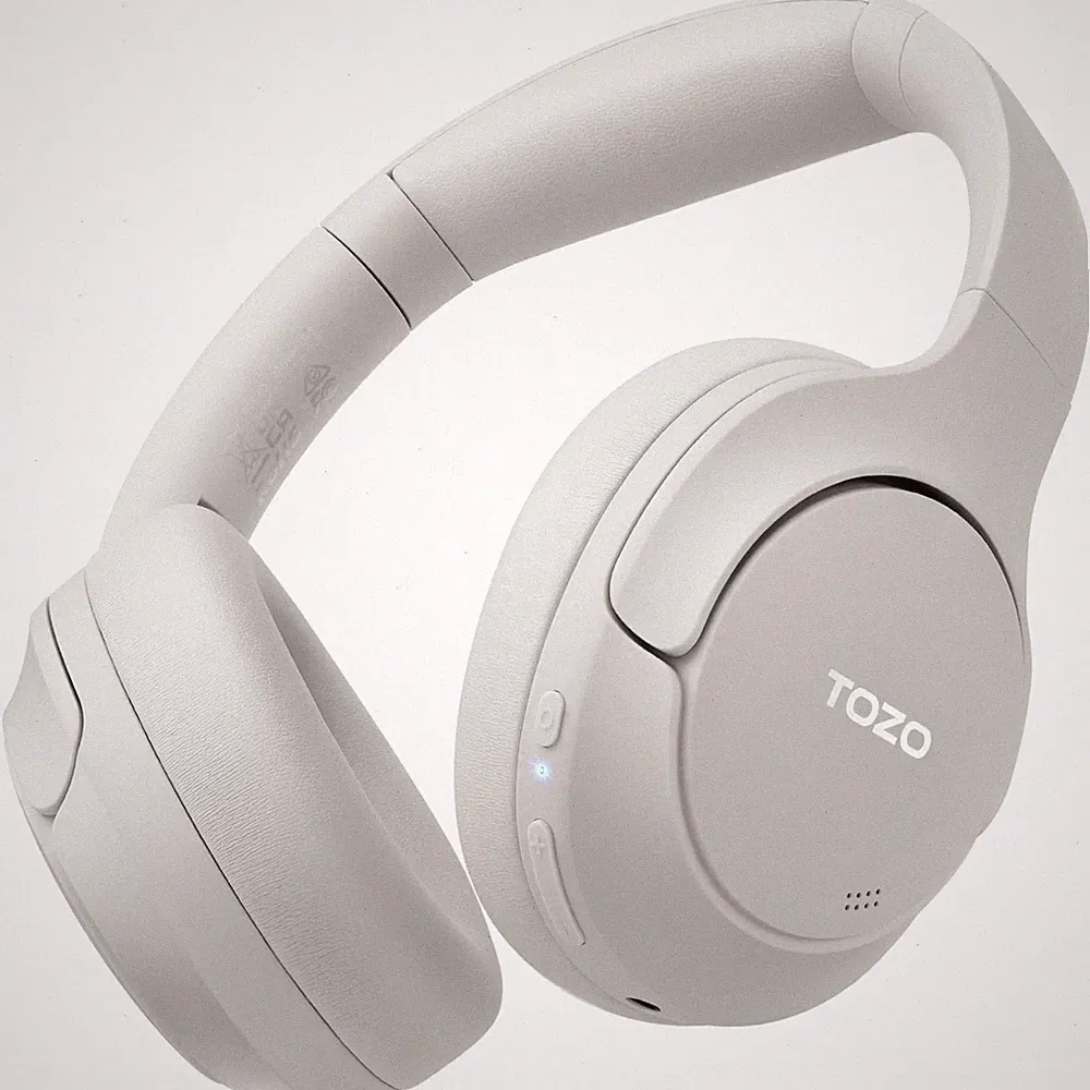 TOZO HT2 Bluetooth Kopfhörer ANC Over Ear 60H Hi-Res Audio App EQ Bass