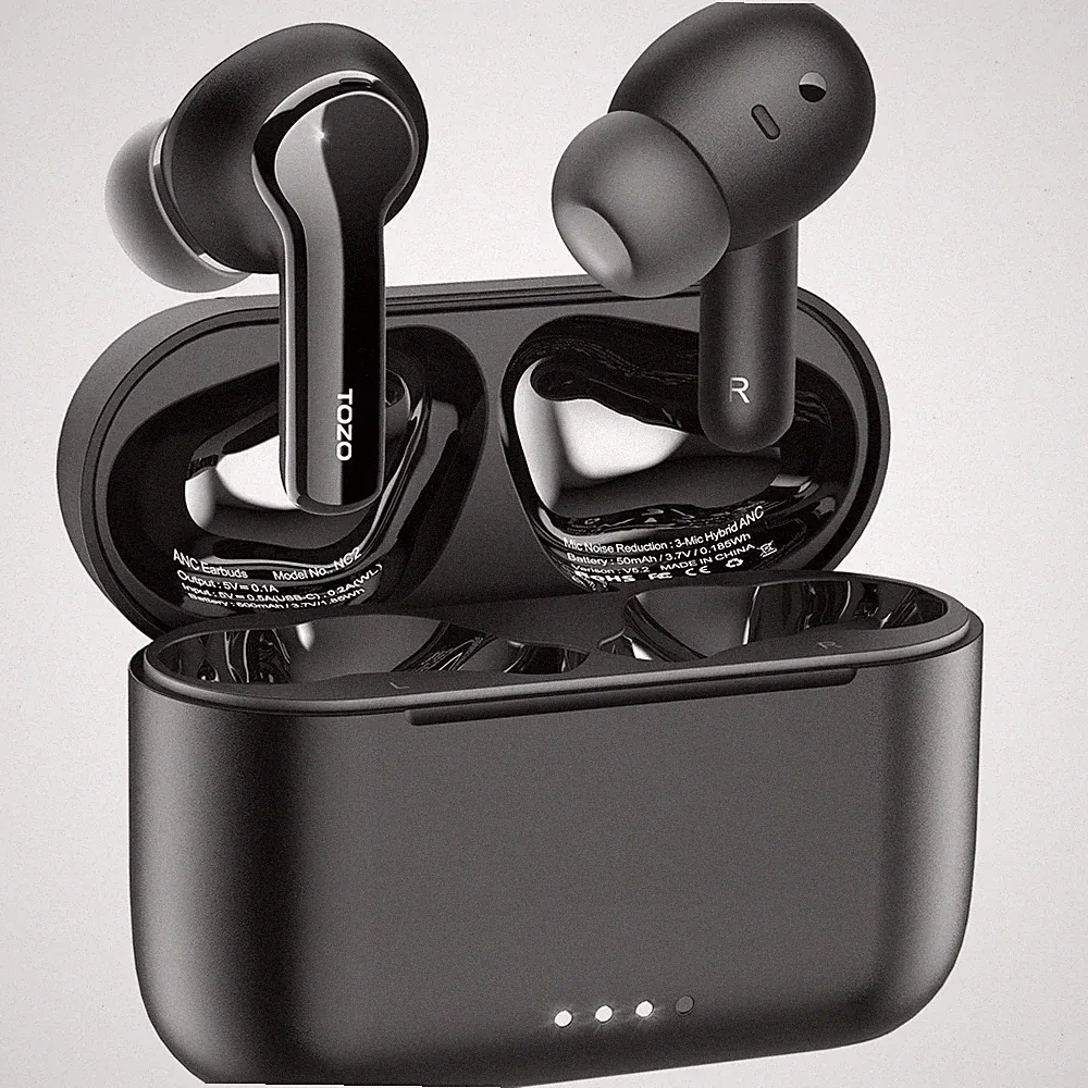 TOZO NC2 Kabellose In-Ear-Kopfhörer mit Hybrid Active Noise Cancelling