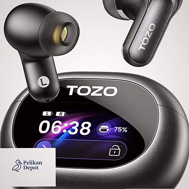 TOZO NC20 Pro Kabellose Bluetooth Kopfhörer Smart Touchscreen Adaptive ANC LDAC