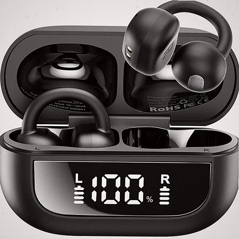 TOZO OpenEarRing Bluetooth-Kopfhörer Open-Ear Wireless Earbuds