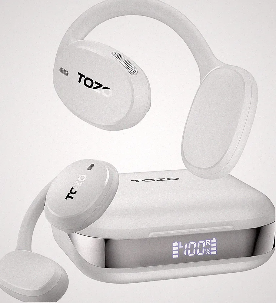 TOZO OpenEgo Wireless Earbuds Ohrbügel Bluetooth Open Ear Kopfhörer Sport ENC