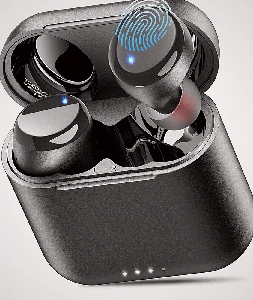 TOZO T6 Bluetooth Kopfhörer In-Ear Wireless mit Ladecase IPX8 Wasserdicht Sport