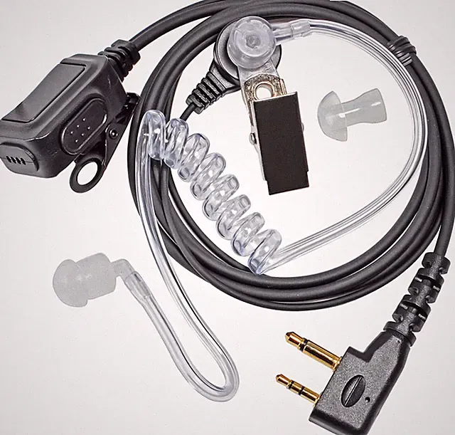 Transparente Kopfhörer Headset Security Softair für Midland G7 pro G8 G9 pro M24