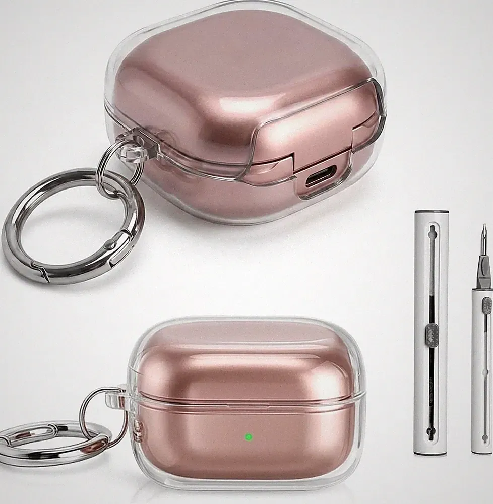 Transparente TPU Hülle Set für Kopfhörer Schützen & Reinigen Reise