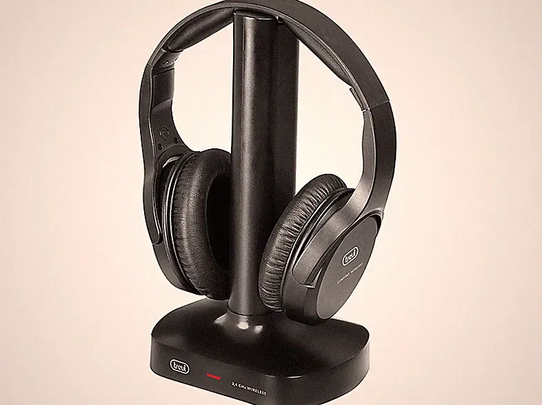 Trevi FRS 1480 R | Kabelloser RF TV Kopfhörer | Optisch/RCA | Wie Neu