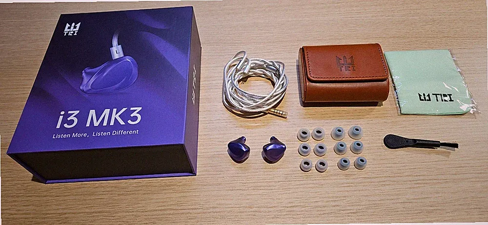 TRI i3 Mk3 - Planar + BA + DD Hybrid In-Ear Kopfhörer - Neuwertig - OVP