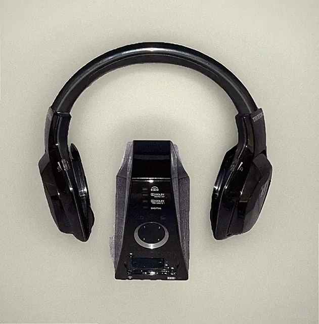 Tritton Warhead 7.1 Wireless 5.8 Ghz Dolby Headset Xbox 360 PC Movie Retro Rare