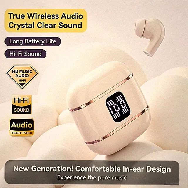 True Wireless Bluetooth Ohrhörer mit HIFI Bass und klarer Anrufqualität Billig24