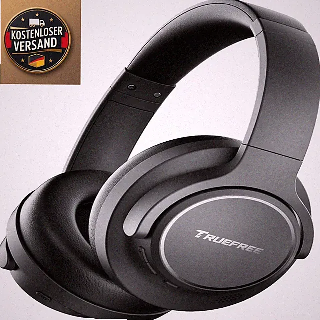 truefree HF-10 Bluetooth Kopfhörer ANC -45dB 40mm Treiber