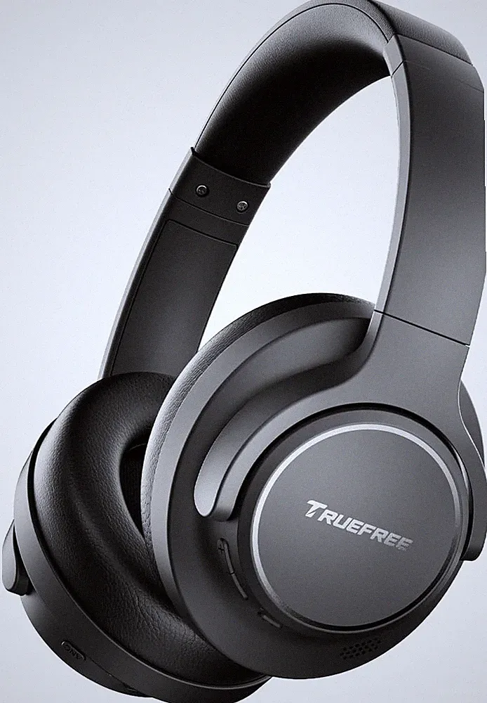 truefree HF-10 Over-Ear Bluetooth Kopfhörer ANC 40mm 125h USB-C AUX Gaming AI