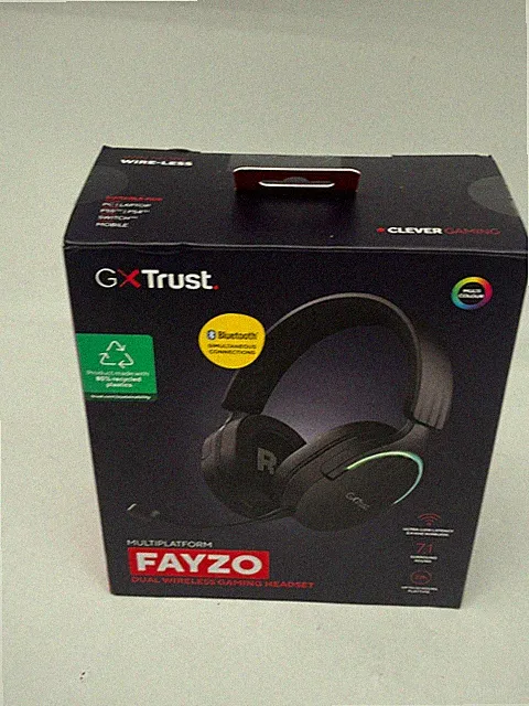 Trust GXT 491 Fayzo Kabelloses Gaming Headset mit 7.1 Surround #TK1684A