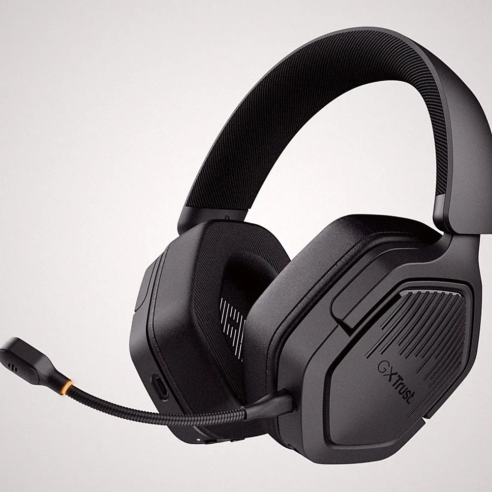 Trust GXT 493 Carus Gaming Headset schwarz Over-Ear Kopfhörer Kopfbügel Mikrofon