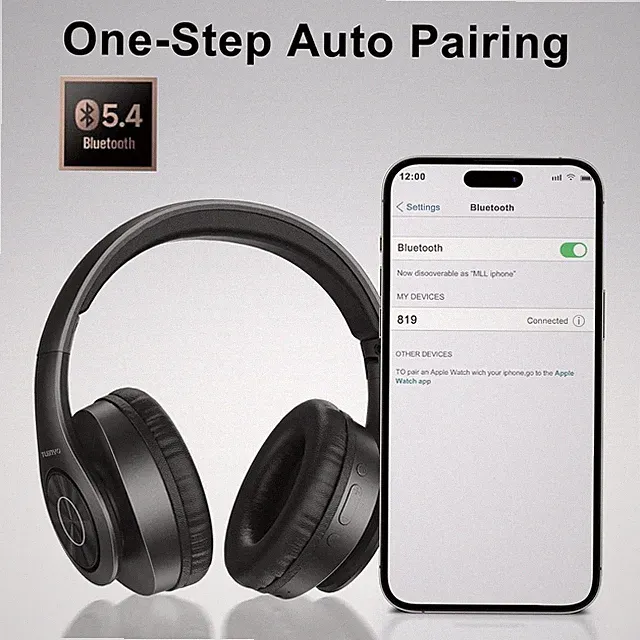Tuinyo 40H Playtime Wireless Bluetooth Kopfhörer Over Ear Stereo Kabellos