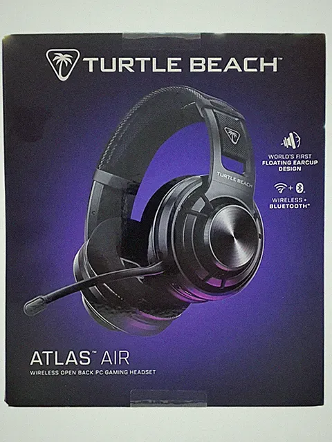 Turtle Beach Atlas Air Kabellose Gaming Kopfhörer Schwarz