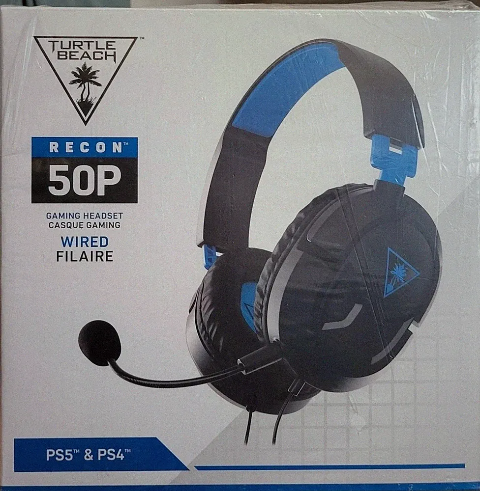 Turtle Beach Recon 50P Wired Gaming Headset Over Ear Kopfhörer PS4 PS5 TOP B-War