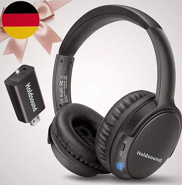 TV Kopfhörer Kabellos, Senioren,Plug Und Play & Keine Verzögerung