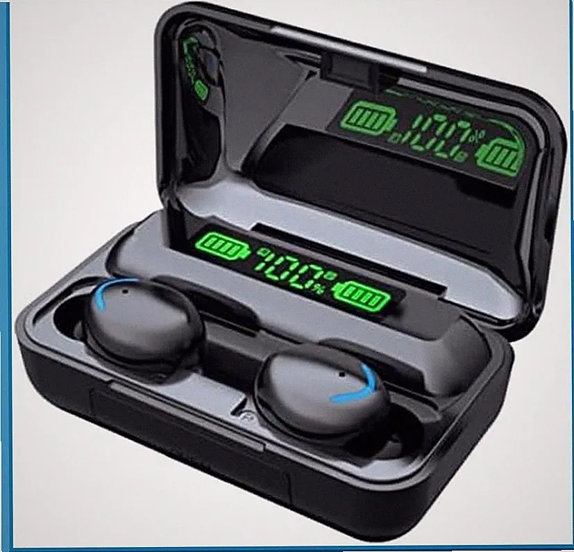 TWS BTH-F9-5 Bluetooth In-Ear Kopfhörer | mit Ladeschale | Wasserdicht