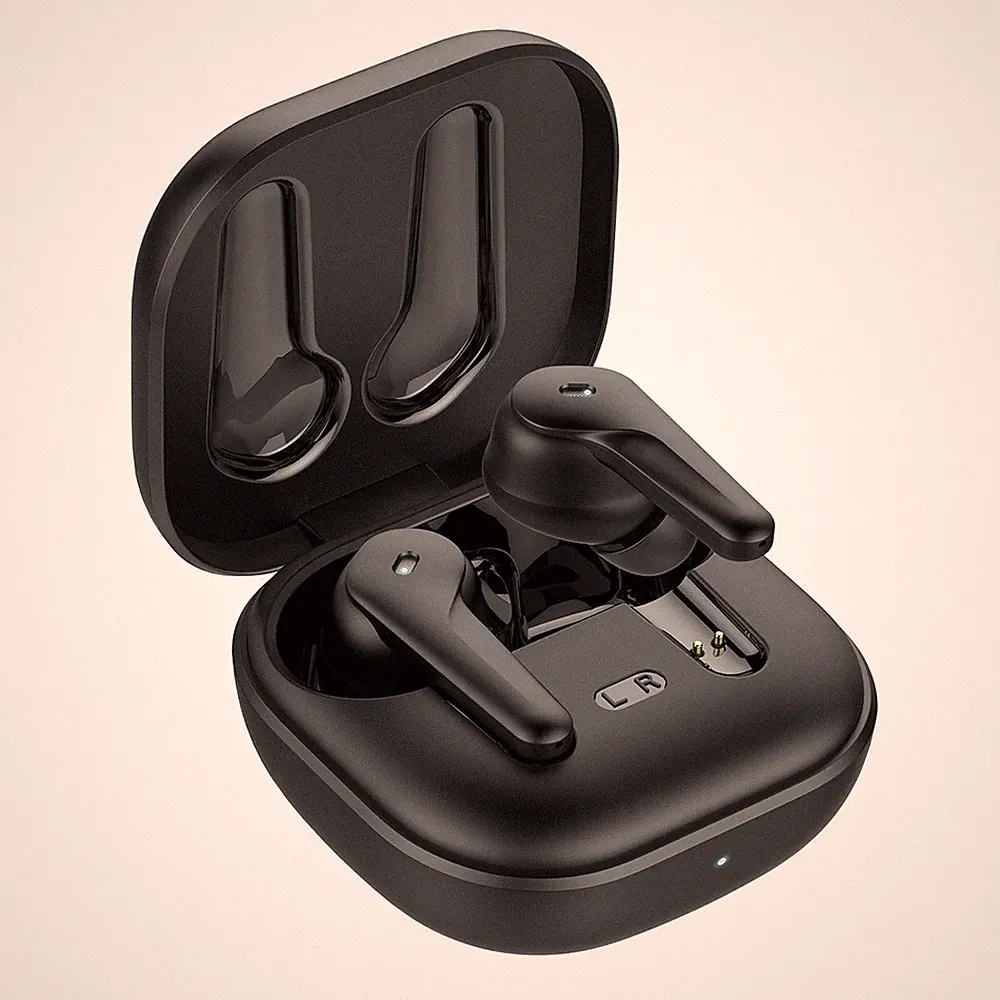TWS In-Ear Kopfhörer "Cero" ANC digitales ENC schwarz Touch-Steuerung, Typ-C