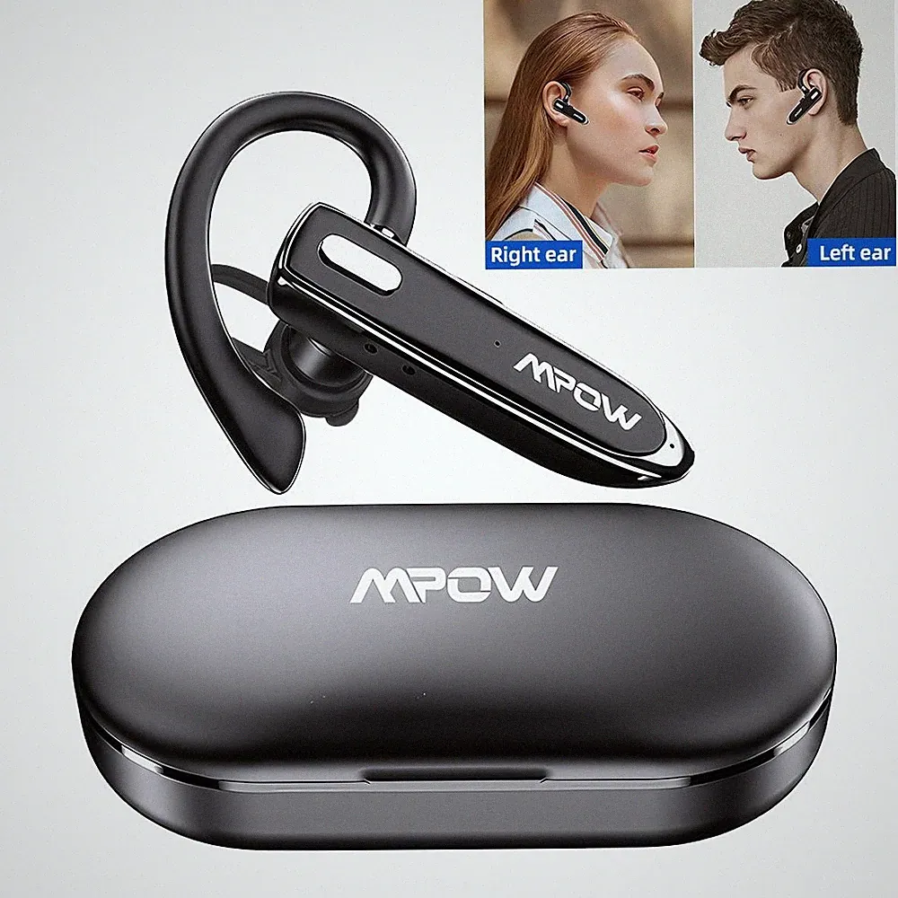 TWS Kopfhörer Bluetooth 5.3 Trucker Sport Ohrhörer Wireless Headset Freisprech