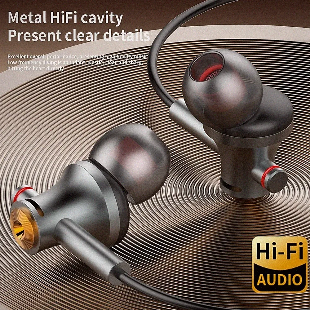 Typ C In Ear Kopfhörer mit Mikrofon für Gaming und Musikhören